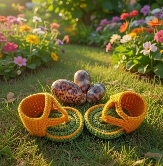 Häkelanleitung Baby Sandalen | Boho Babyschuhe PDF + Video Tutorial