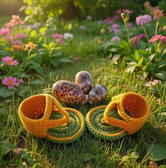 Häkelanleitung Baby Sandalen | Boho Babyschuhe PDF + Video Tutorial