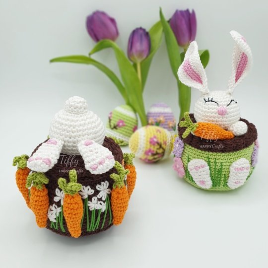 Bunny Cake Set Pattern PDF