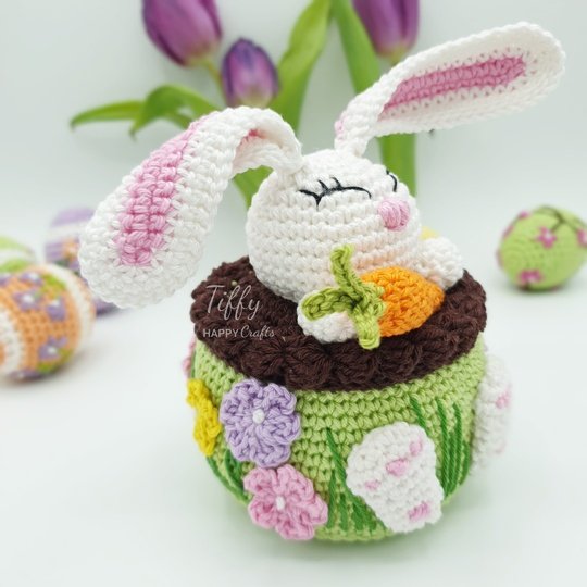 Bunny Cake Set Pattern PDF