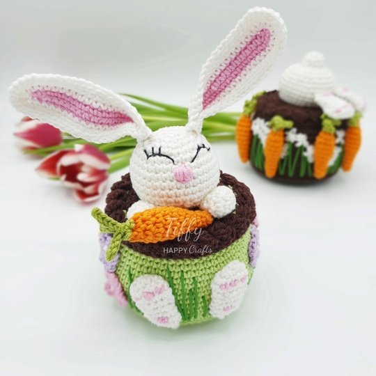 Bunny Cake Set Pattern PDF