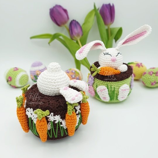 Bunny Cake Set Pattern PDF