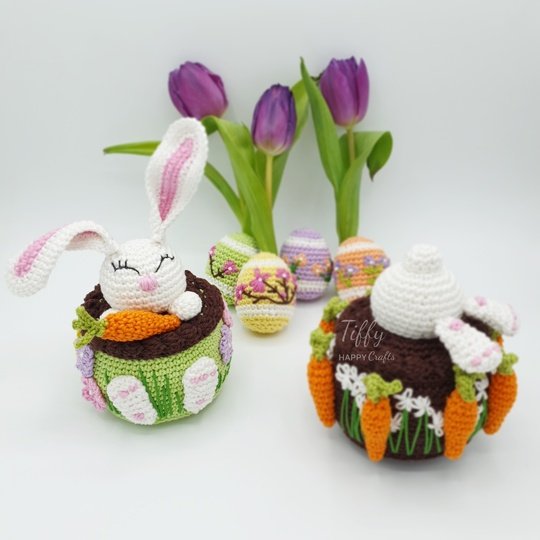 Bunny Cake Set Pattern PDF