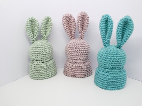 Osterhase/Hase Dekofigur Häkelanleitung