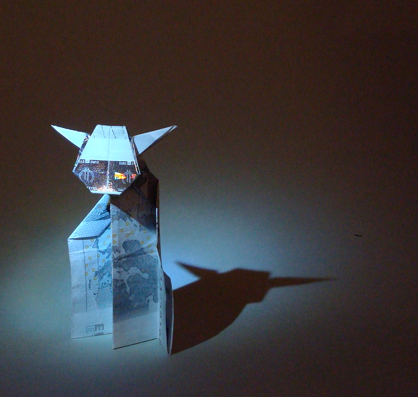 Origami Geldschein Sternenkrieger (**)