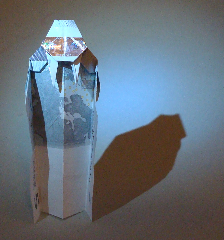 Origami Geldschein Vampir (**)