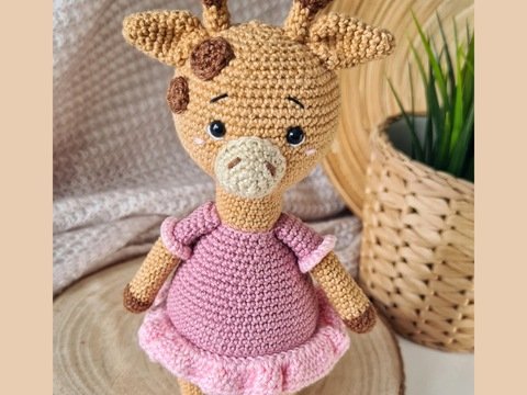 PDF Häkelanleitung Giraffe Lola