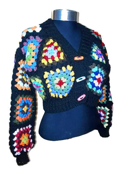 Häkelanleitung * Granny Square BOLERO *