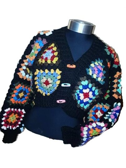 Häkelanleitung * Granny Square BOLERO *