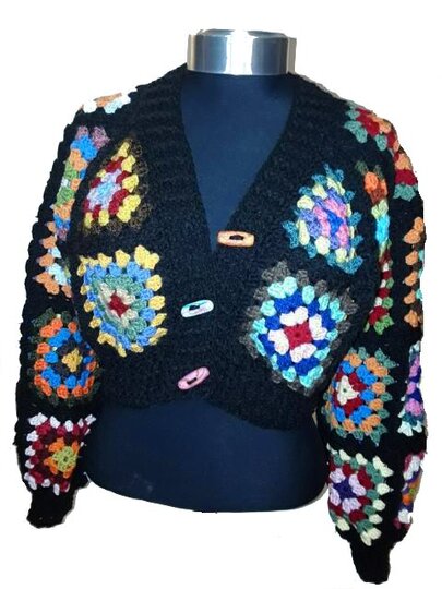 Häkelanleitung * Granny Square BOLERO *