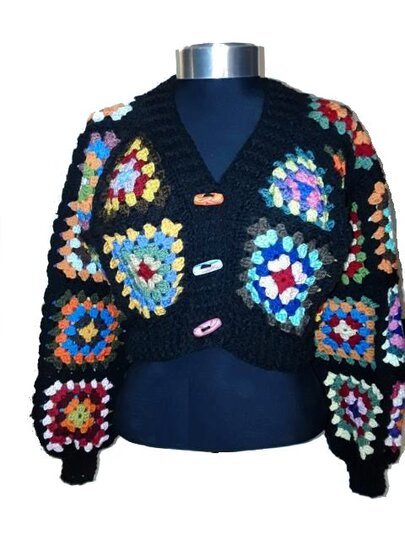Häkelanleitung * Granny Square BOLERO *