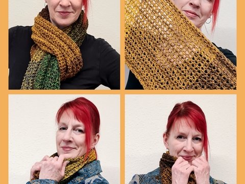 Herzsache - Schal, Stola oder Ärmelschal