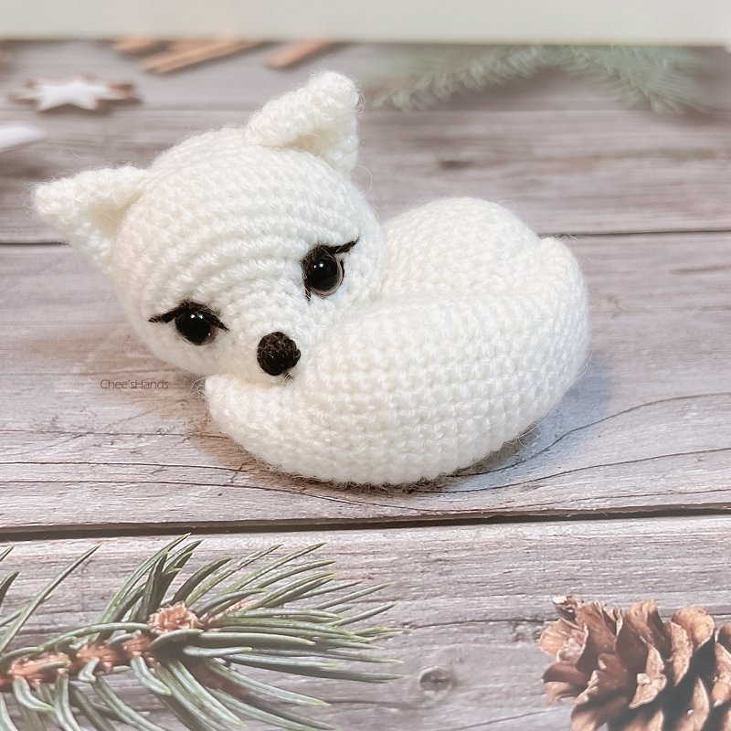 Crochet pattern Arctic Fox - Little Crystal - Image 3