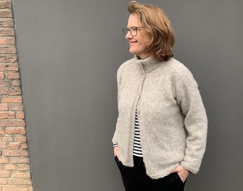 Strickanleitung Jacke Karina Größe 36 – 46