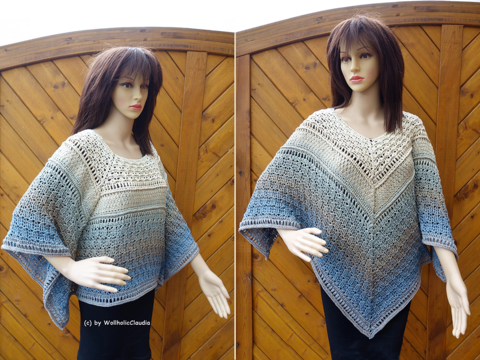 Häkelanleitung Poncho "Florence"