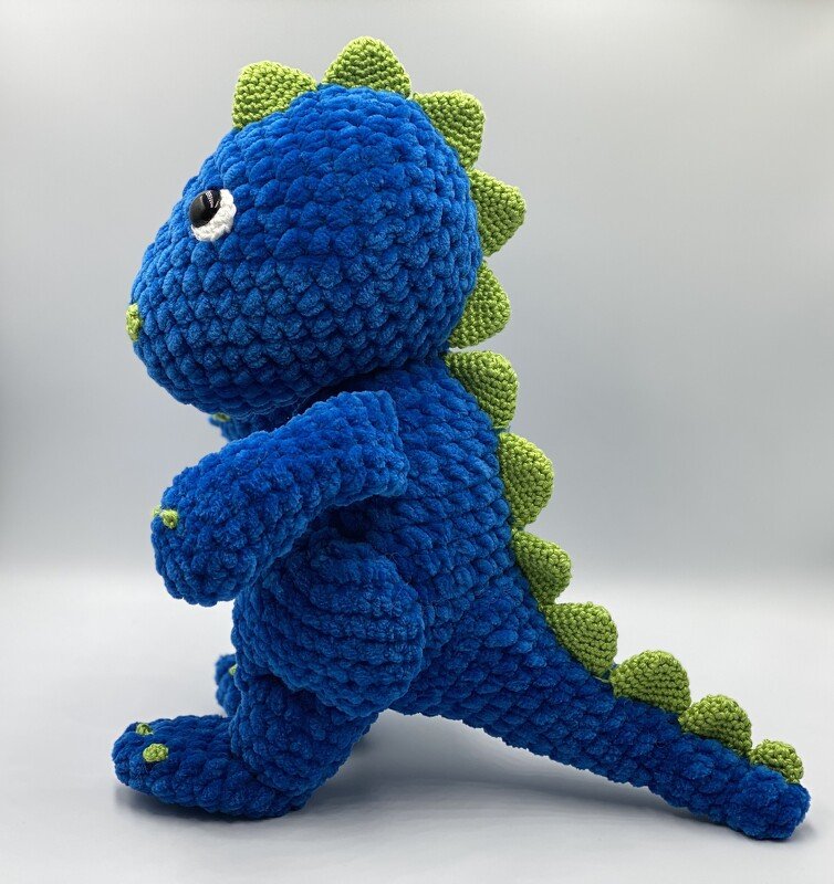 Crochet Pattern - Dino "Spikey" - Image 2