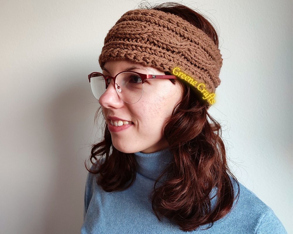 "Flow" Cabled Headband - Knitting Pattern - Image 3