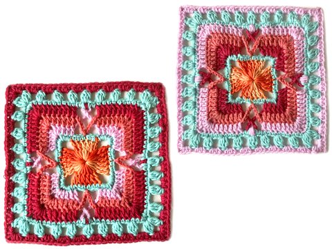 Grannymuster/Granny  "SPITZE"