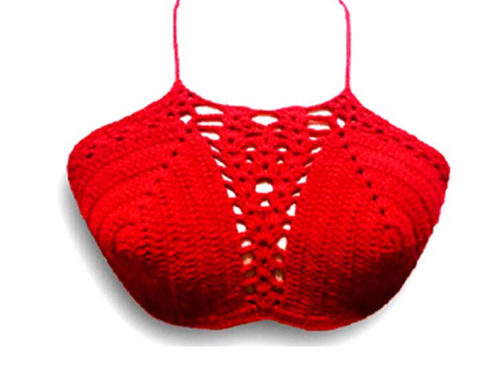 Häkel-BH Top Anleitung + Video Tutorial (English Only)