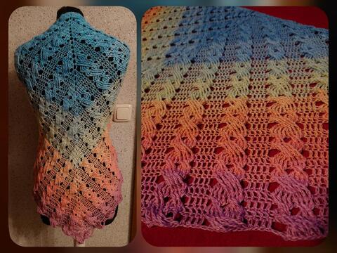 Tuch Nadalina häkeln