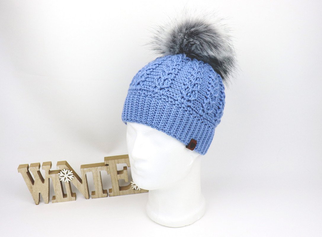 Beanie "Elisa" (cable braid pattern, all sizes) - Image 5