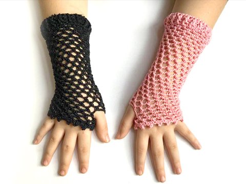 Netz-Handschuhe  "FREUNDINNEN"