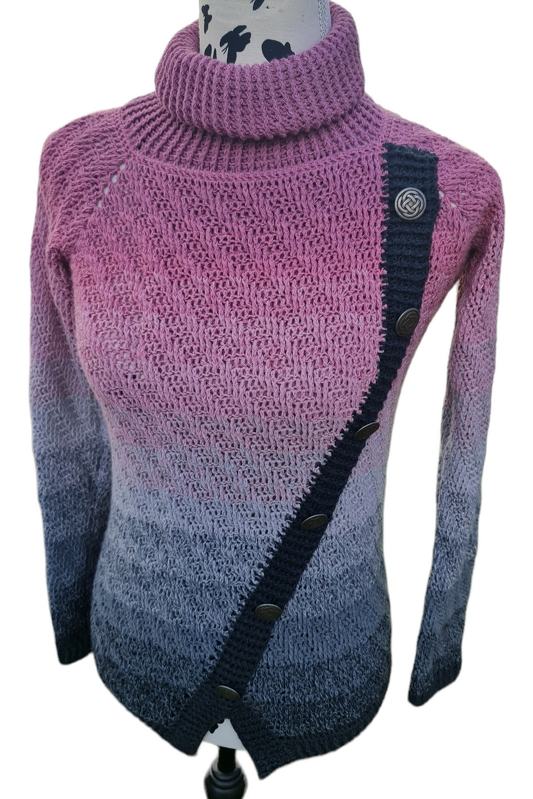 Häkelanleitung Rollkragenpullover Jackover 2.0