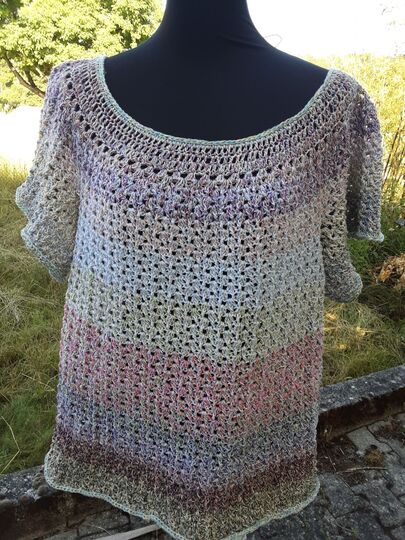 Häkelanleitungen / E-Book 4 Oberteile