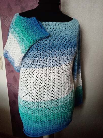 Häkelanleitungen / E-Book 4 Oberteile