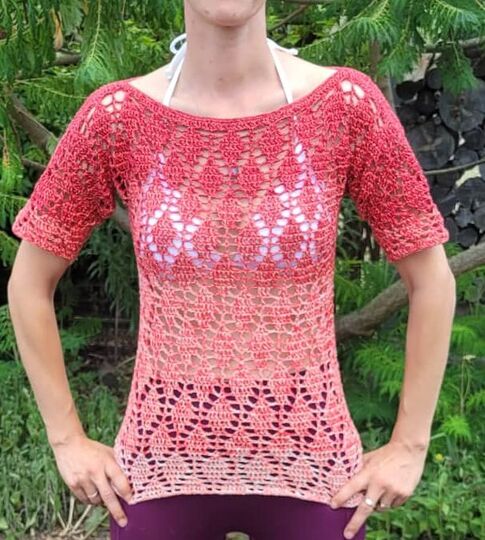 Häkelanleitungen / E-Book 4 Oberteile