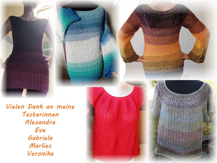 Häkelanleitung Rundpasse Oliana