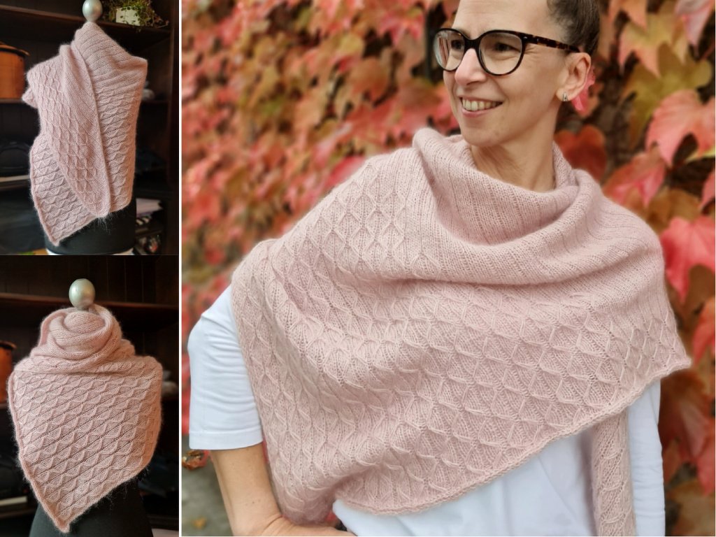 Strickanleitung Tuch Kumma