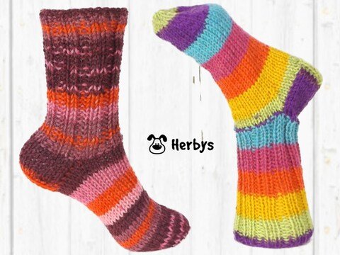 Strickanleitung Socken "Sox Multi"
