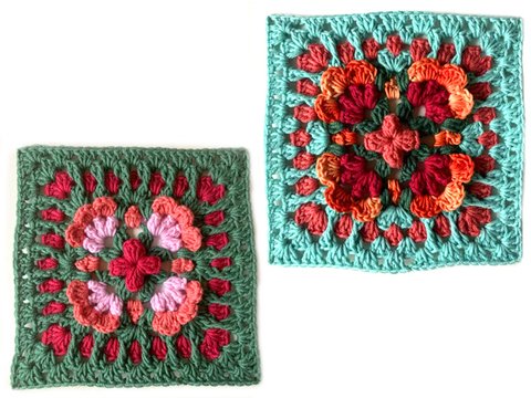 Grannymuster/ Granny "Blum"