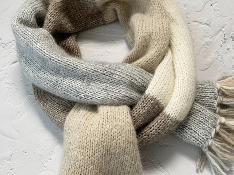 Strickanleitung Schal Loni