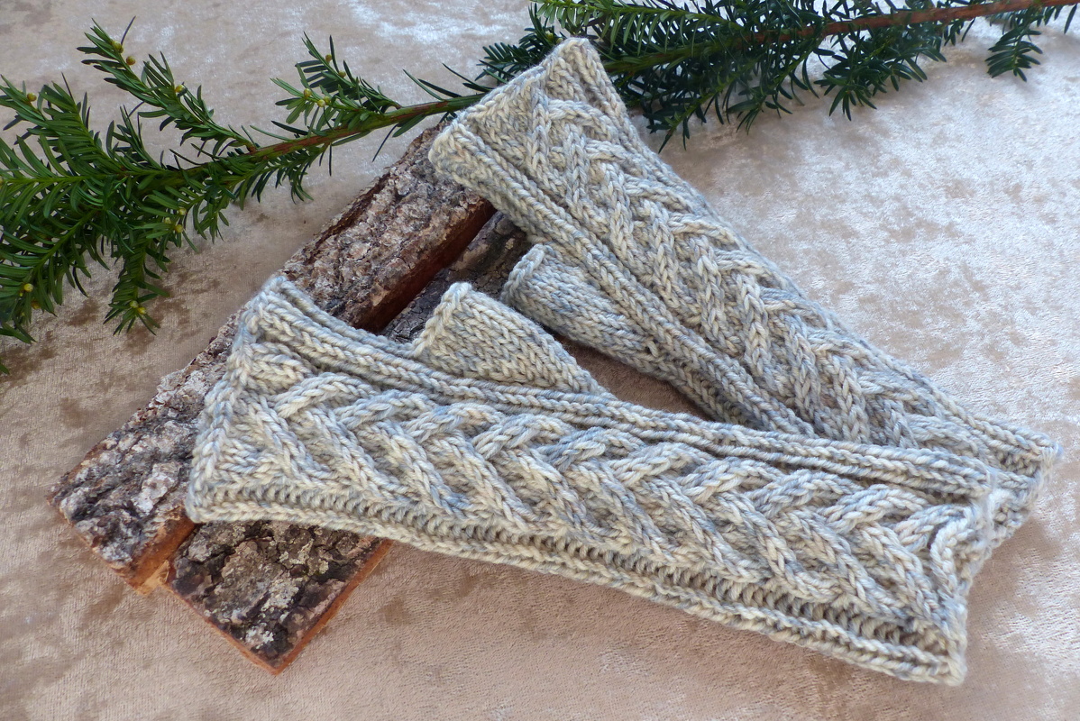 Strickanleitung Stulpen Cora - Fingerlose Handschuhe