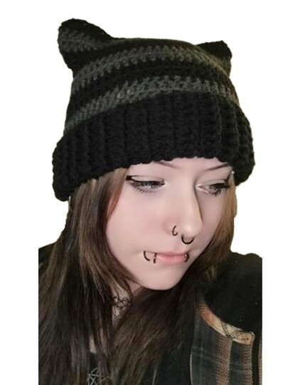 Häkelanleitung * KATZENHAUBE & STULPEN *