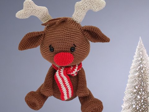 Das Rentier - Häkelanleitung