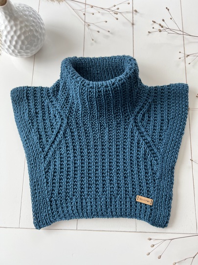 Strickanleitung – Kragenschal NELLY NECK – onesize - No.264