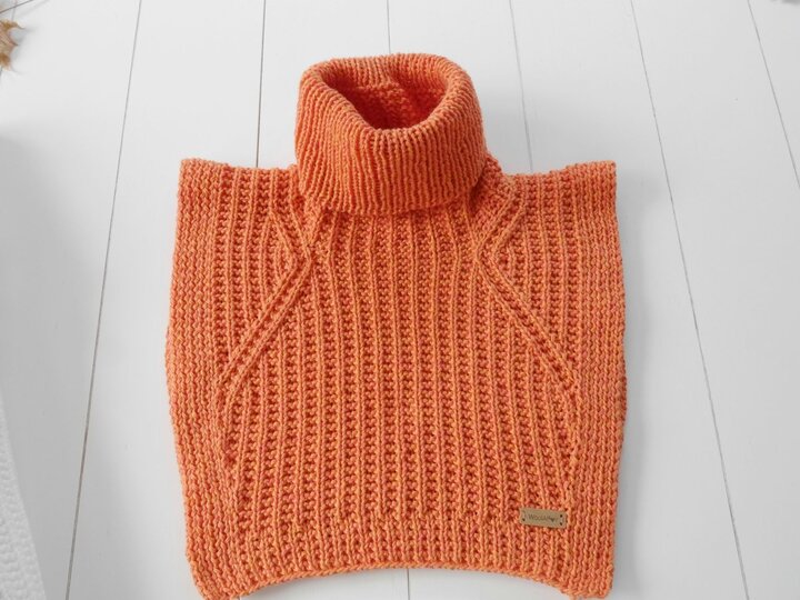 Strickanleitung – Kragenschal NELLY NECK – onesize - No.264