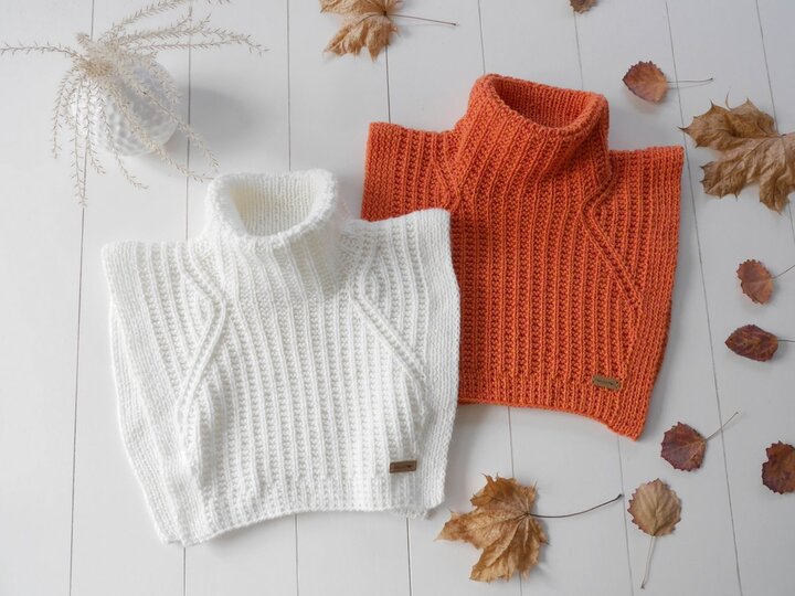 Strickanleitung – Kragenschal NELLY NECK – onesize - No.264