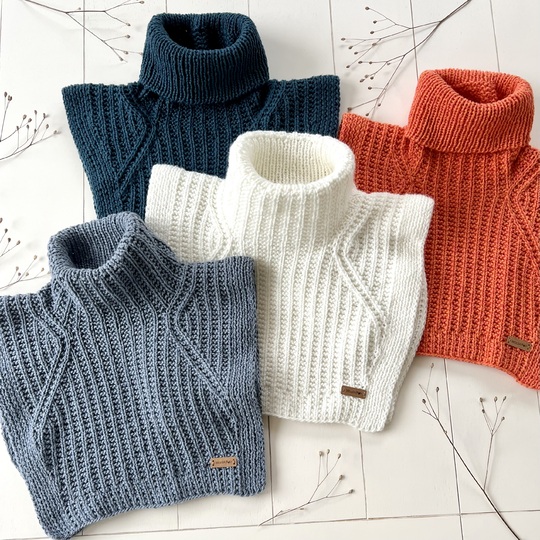 Strickanleitung – Kragenschal NELLY NECK – onesize - No.264