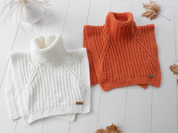 Strickanleitung – Kragenschal NELLY NECK – onesize - No.264