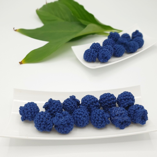 The Perfect Blueberry | Amigurumi Fruit Crochet Pattern PDF