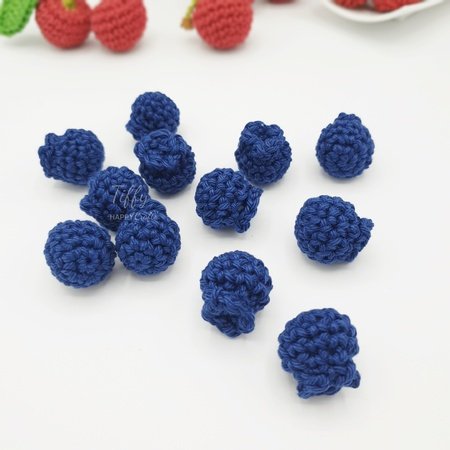 The Perfect Blueberry | Amigurumi Fruit Crochet Pattern PDF
