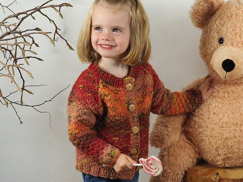 Strickanleitung Kinderjacke "Corvara" 763094