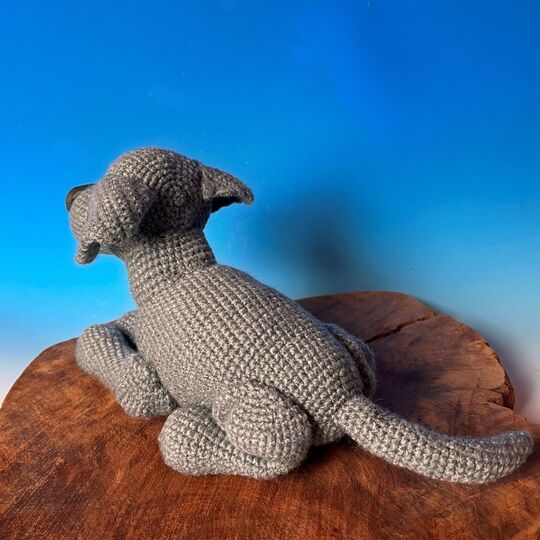 Häkelanleitung Labrador liegend Amigurumi Hund