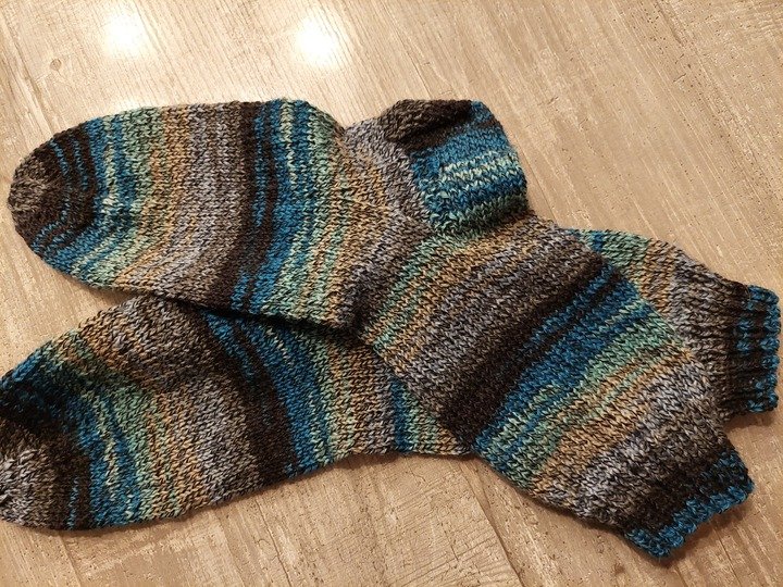 Strickanleitung für Herrensocken Größe 43/44!