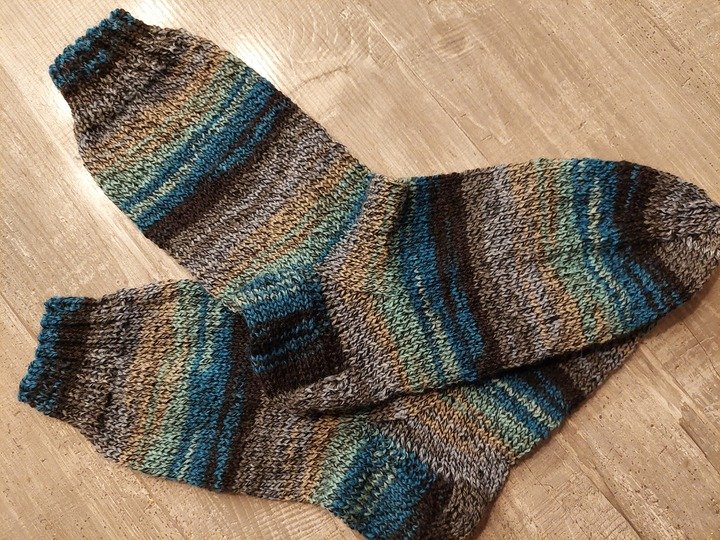 Strickanleitung für Herrensocken Größe 43/44!