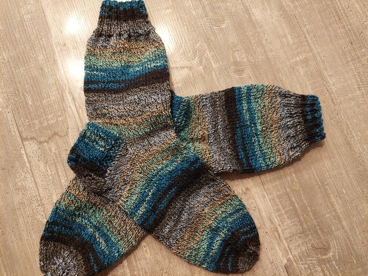 Strickanleitung für Herrensocken Größe 43/44!